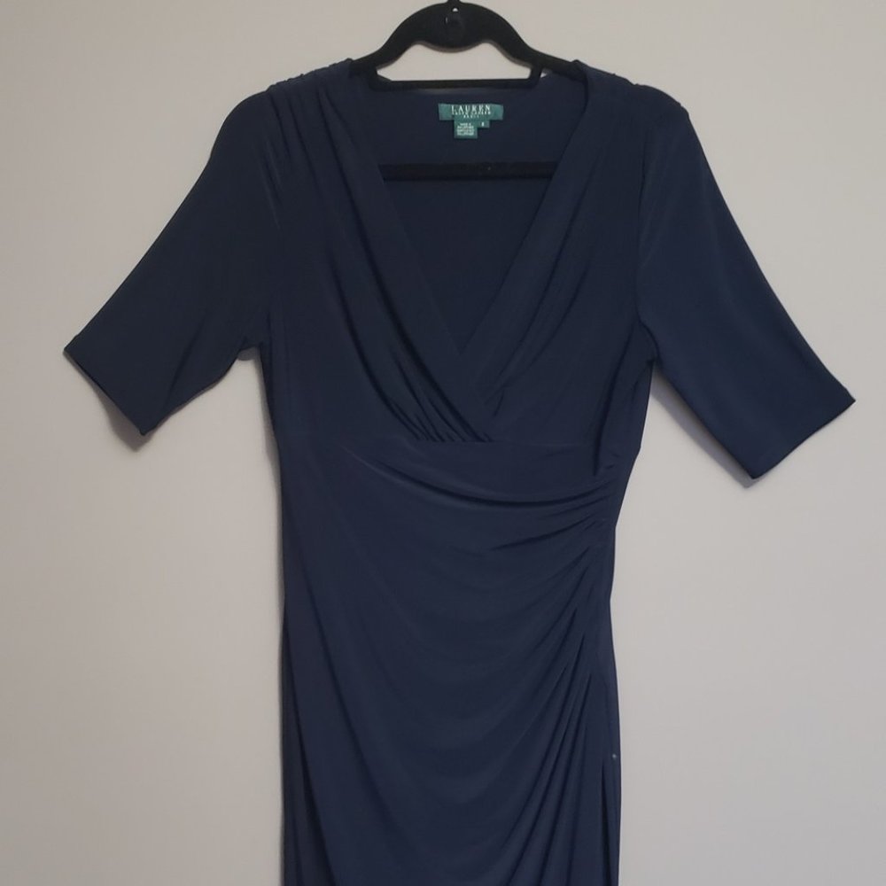 LIKE NEW RALPH LAUREN SUMMER SHORT SLEEVE DRESS-SIZE 8
